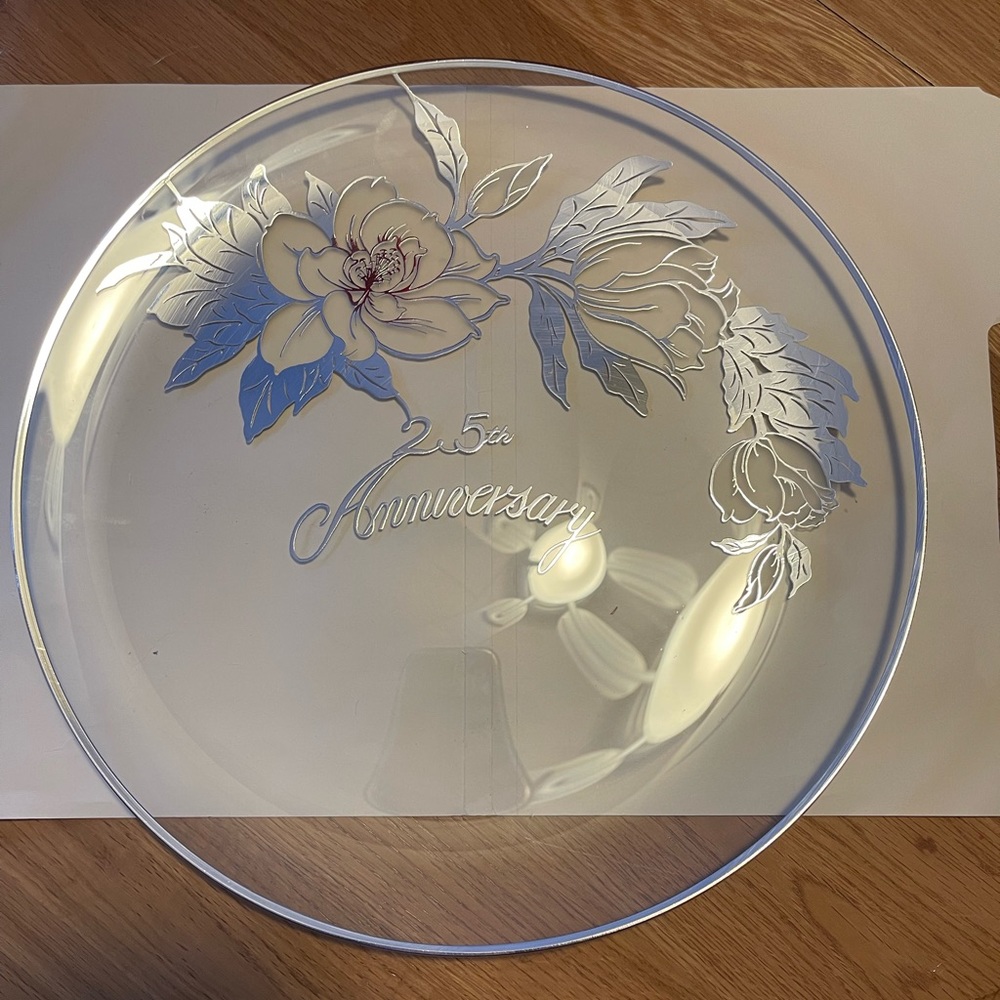 25th Anniversary Plate